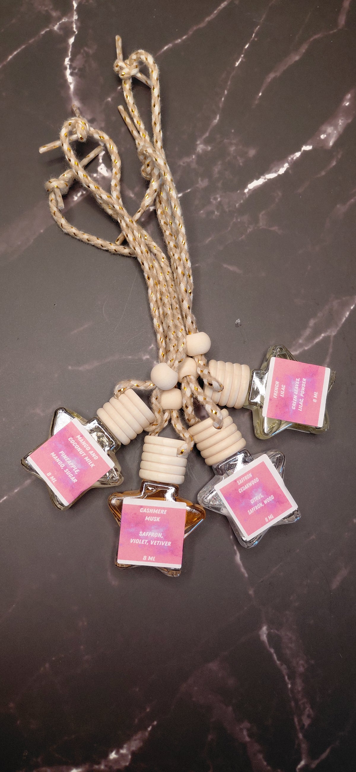 Saffron Cedarwood Car diffuser